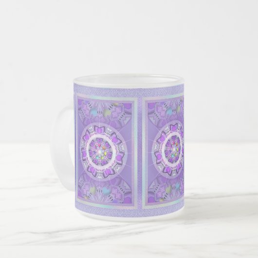 Lila W2 Mattglastasse (Vorderseite Links)