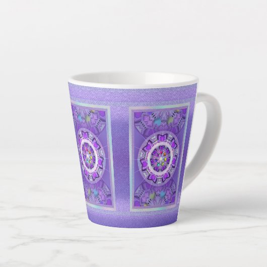 Lila W2 Milchtasse (Rechte Ecke)