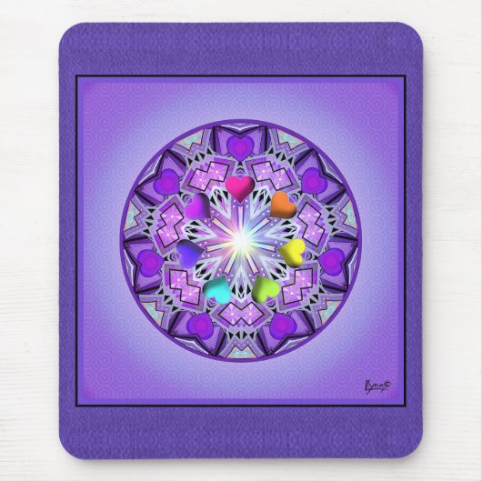 Lila W2 Mousepad (Vorne)