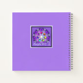 Lila W2 Notizblock (Rückseite)