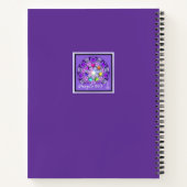 Lila W2 Notizblock (Rückseite)