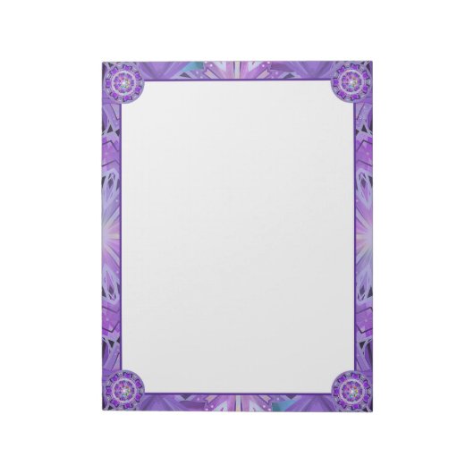 Lila W2 Notizblock (Rotiert)