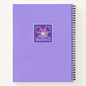 Lila W2 Notizblock (Rückseite)