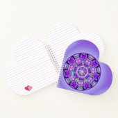 Lila W2 Notizblock (Innenseite)