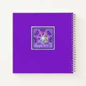 Lila W2 Notizblock (Rückseite)