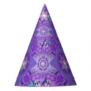 Lila W2 Partyhütchen