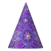 Lila W2 Partyhütchen (Links)