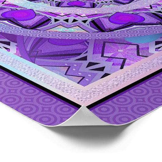 Lila W2 Poster (Ecke)