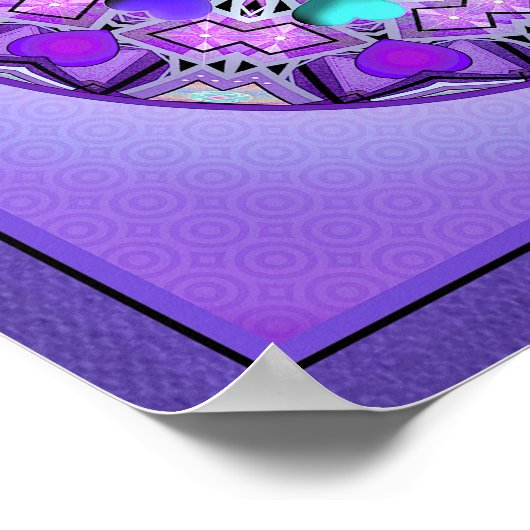 Lila W2 Poster (Ecke)