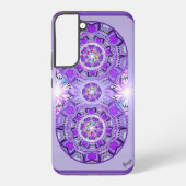 Lila W2 Samsung Galaxy Hülle (Rückseite)