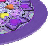 Lila W2 Schneidebrett (Ecke)