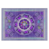 Lila W2 Schneidebrett (Vorderseite)