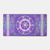 Lila W2 Schreibtischunterlage (Vorderseite)