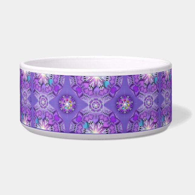 Lila W2-Schüssel Napf (Vorderseite)