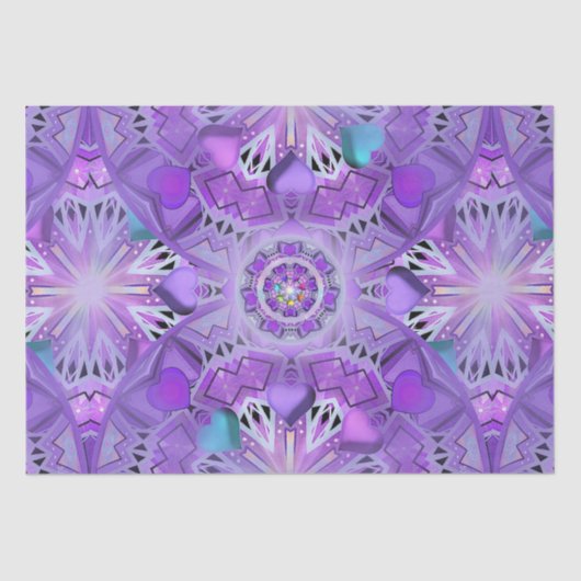 Lila W2 Seidenpapier (Vorderseite)