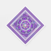 Lila W2 Serviette (Ecke)