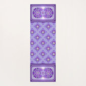 Lila W2 Yogamatte (Rückseite)