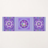 Lila W2 Yogamatte (Vorderseite (Horizontal))