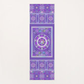 Lila W2 Yogamatte (Vorderseite)