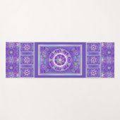 Lila W2 Yogamatte (Vorderseite (Horizontal))