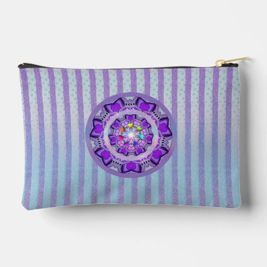 Lila W2 Zubehörtasche (Rückseite)