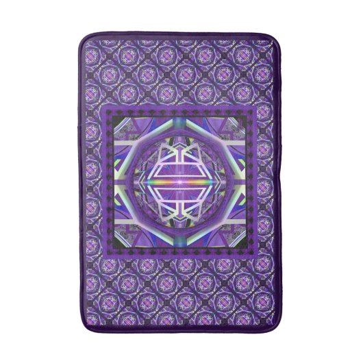 Lila W3 Badematte (Vorderseite Vertikal)