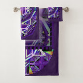 Lila W3 Badhandtuch Set (Insitu)