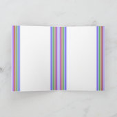 Lila W3-Blindkarte Karte (Innenseite)