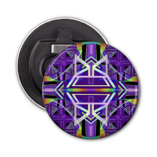 Lila W3 Flaschenöffner