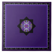 Lila W3 Fliese (Vorderseite)