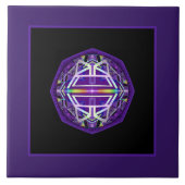 Lila W3 Fliese (Vorderseite)