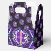 Lila W3 Geschenkschachtel (Geöffnet)