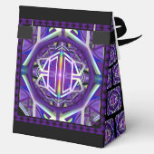 Lila W3 Geschenkschachtel (Rückseite)