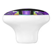 Lila W3 Keramikknauf (Seitenansicht)