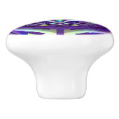 Lila W3 Keramikknauf (Seitenansicht)