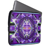 Lila W3 Laptopschutzhülle (Vorne Rechts)