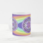 Lila W3 Mattglastasse (Vorderseite Links)