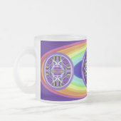 Lila W3 Mattglastasse (Links)