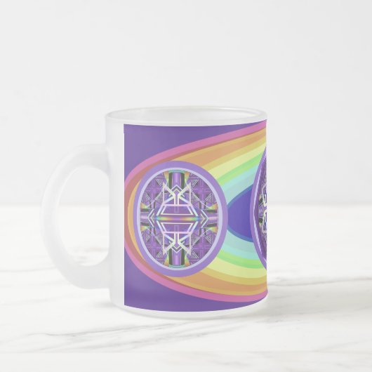 Lila W3 Mattglastasse (Links)