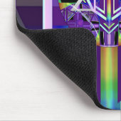 Lila W3 Mousepad (Ecke)