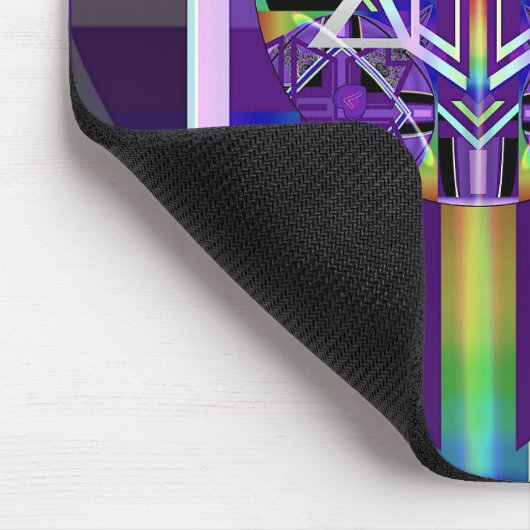 Lila W3 Mousepad (Ecke)