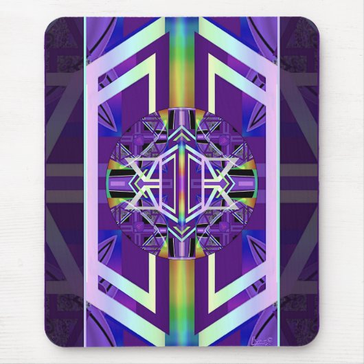 Lila W3 Mousepad (Vorne)