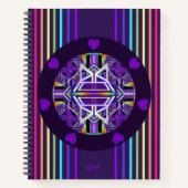 Lila W3-Notebook Notizblock (Vorderseite)