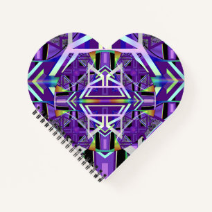 Lila W3-Notebook Notizblock