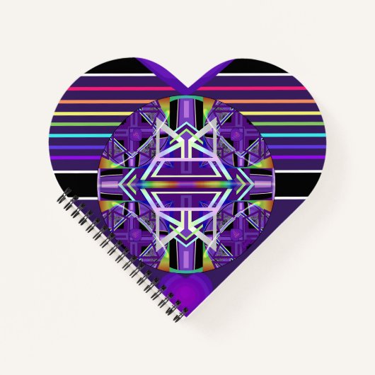 Lila W3-Notebook Notizblock (Vorderseite)