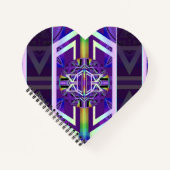 Lila W3-Notebook Notizblock (Vorderseite)