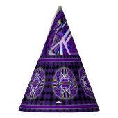 Lila W3 Partyhütchen (Links)