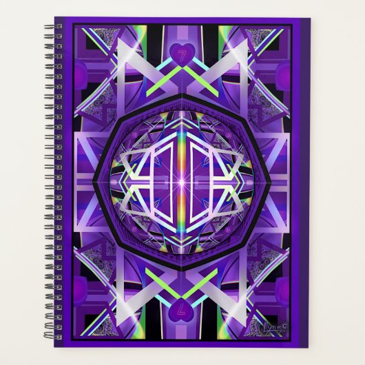 Lila W3-Planer Planer (Vorderseite)