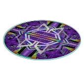 Lila W3-Schneidboard Schneidebrett (Ecke)