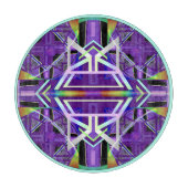 Lila W3-Schneidboard Schneidebrett (Vorderseite)